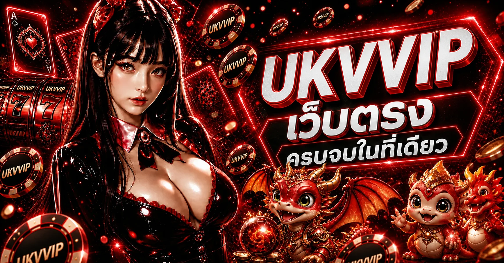 แบนเนอร์ UKVVIP เว็บตรงรวมทางเข้าและเกมออนไลน์